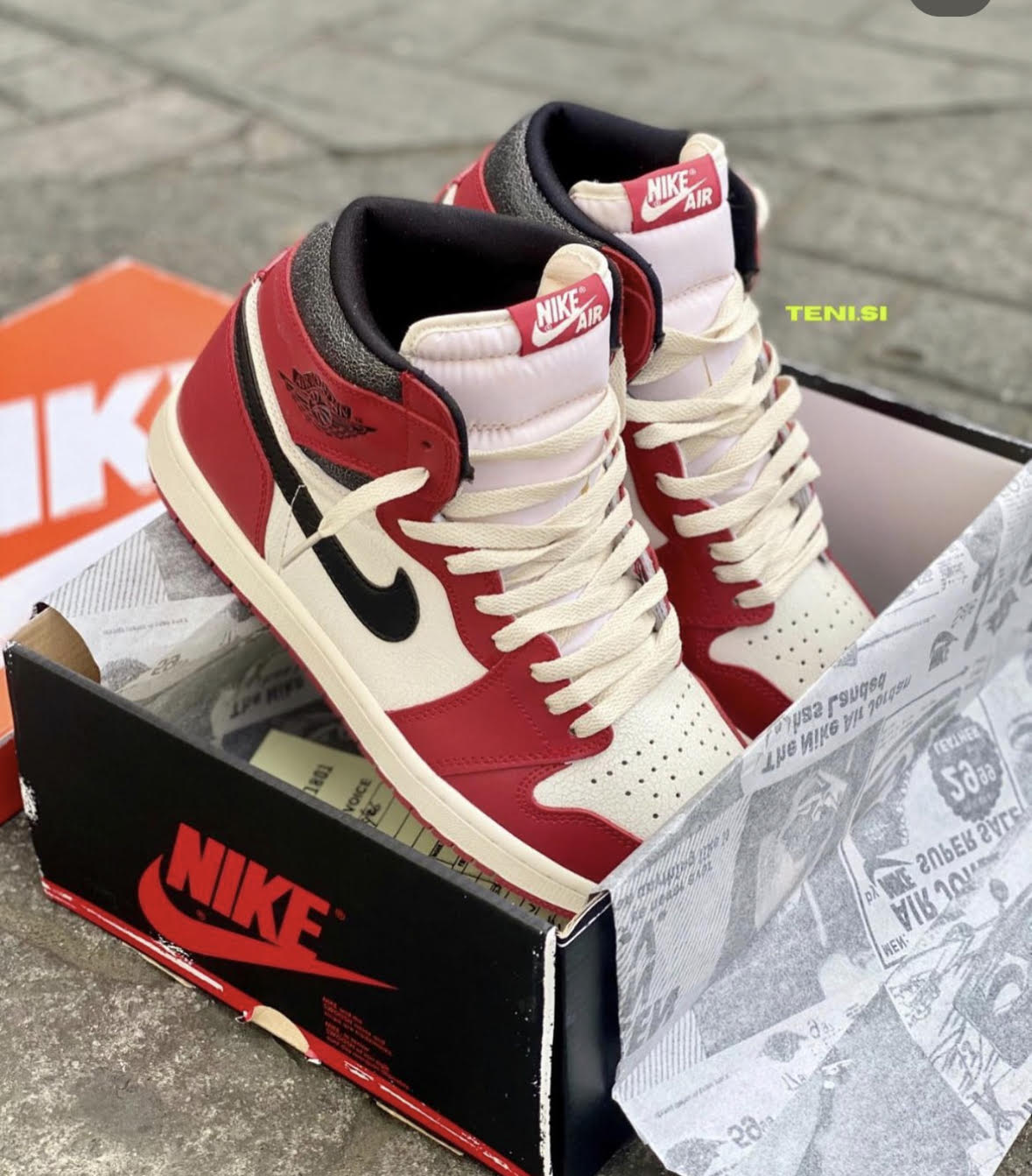 Air Jordan 1 Retro 1985 High OG Chicago ''Lost & Found''