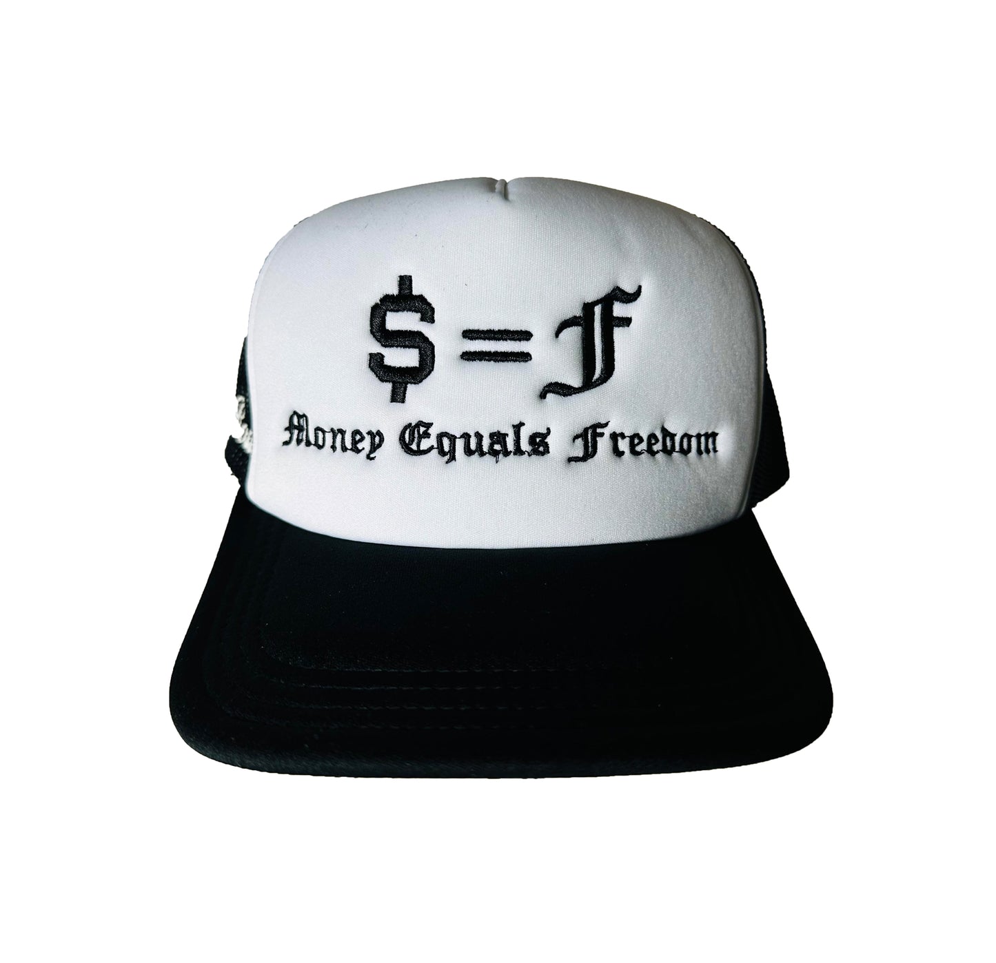 Money Equals Freedom Trucker Hat